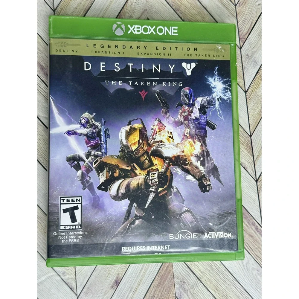 Activision Destiny The Taken King Legendary Edition‎ Xbox One Green Shooter Game